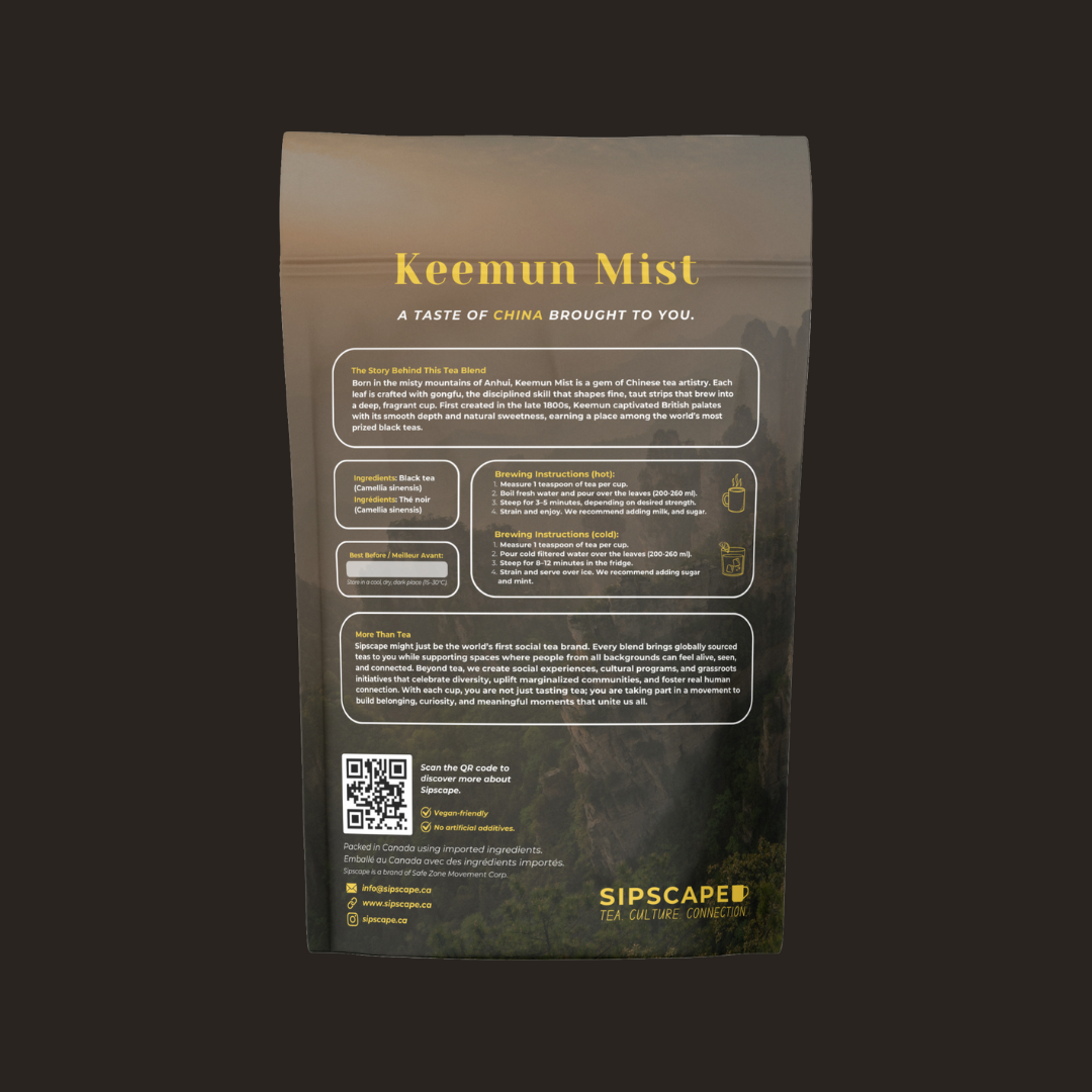 Keemun Mist Loose Leaf China Black Tea - Sipscape Tea