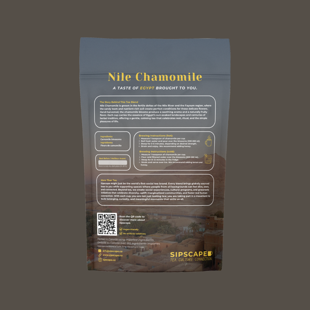 Nile Chamomile Loose Leaf Herbal Tea - Sipscape Tea