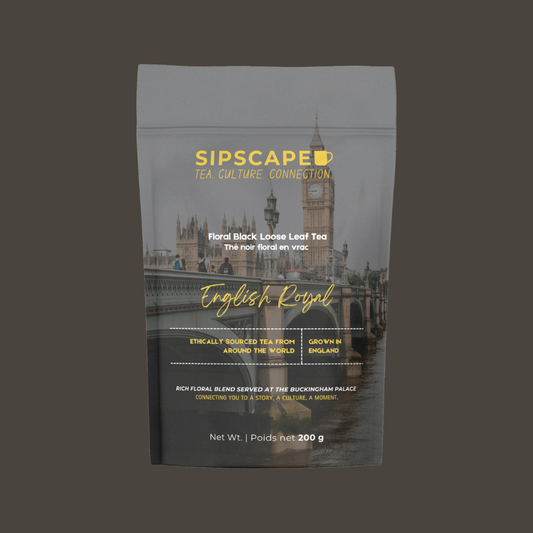 English Royal Loose Leaf Floral Black Tea - Sipscape Tea