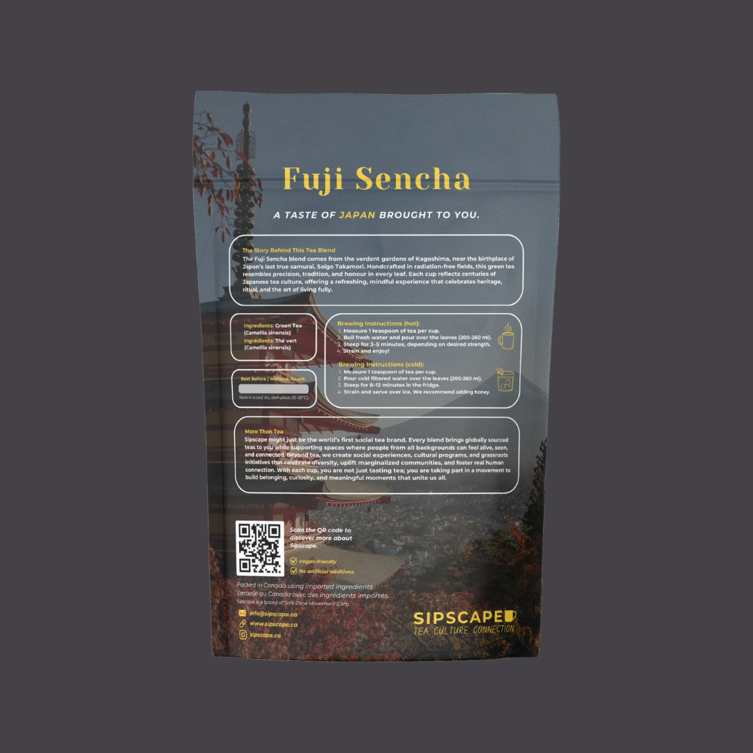 Fuji Sencha Loose Leaf Green Tea - Sipscape Tea