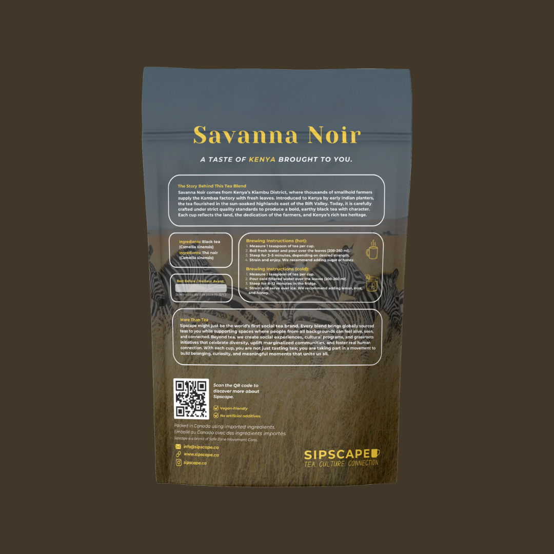 Sipscape Savanna Noir Loose Leaf Kambaa Black Tea