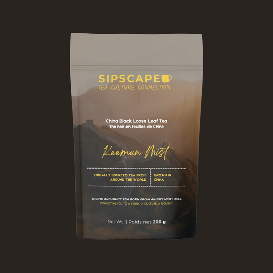 Sipscape Keemun Mist China Black Tea Package 200 grams
