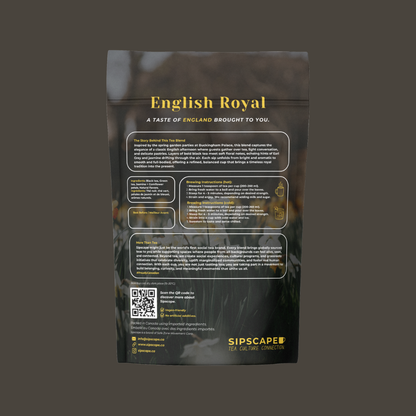 English Royal Loose Leaf Floral Black Tea - Sipscape Tea