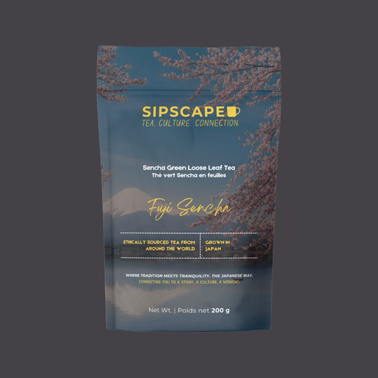 Sipscape Fuji Sencha Green Tea Package 200 grams